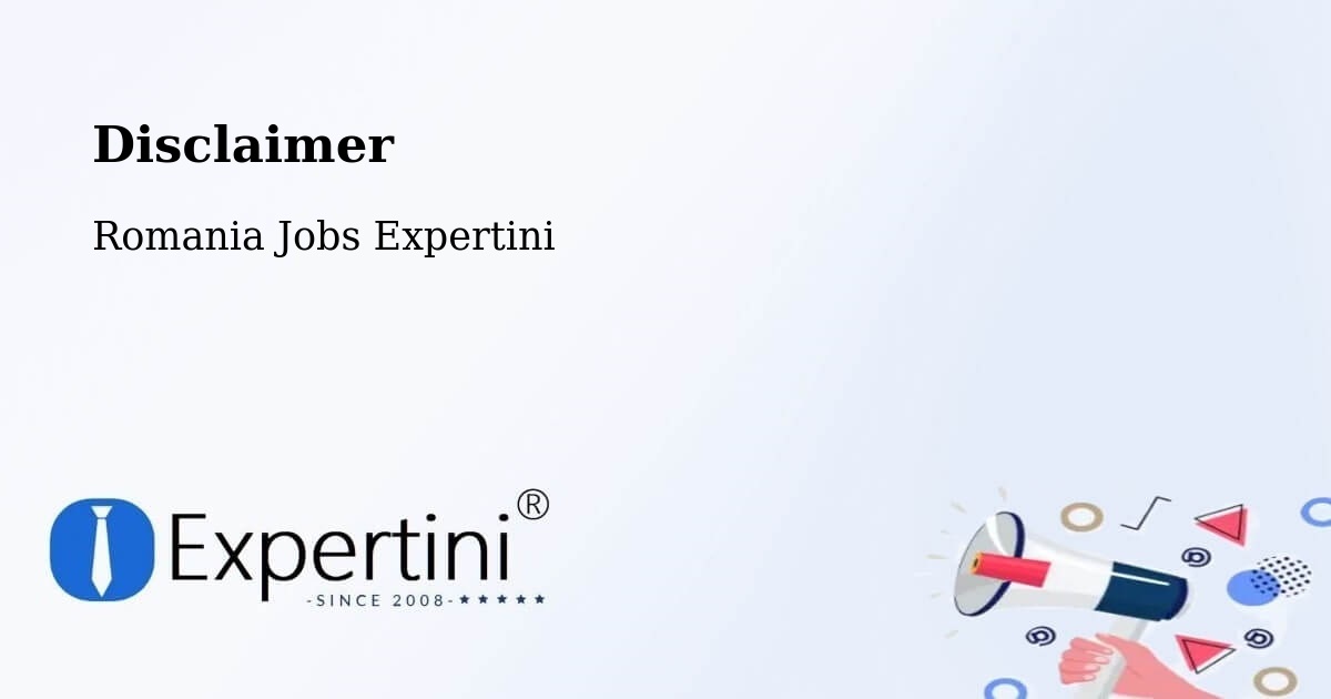 Disclaimer – Cut - Romania Jobs Expertini