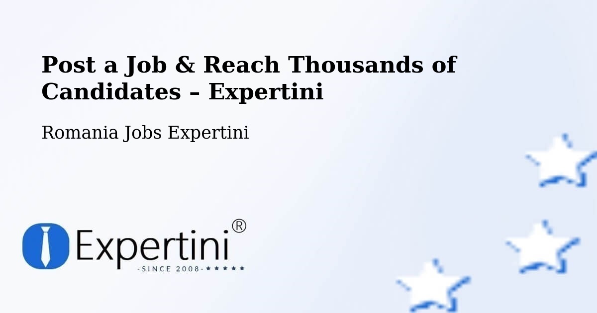 Post a Job in Cut – Hire the Right Talent - Cut, Romania Jobs Expertini