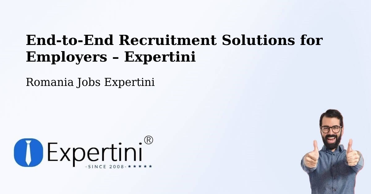 Recruitment Solutions for Employers – Cut - Cut, Romania Jobs Expertini